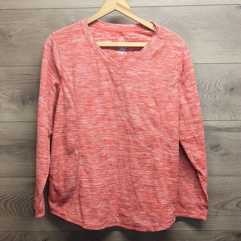 St. Johns Bay Active ladies Pull On Sweater Top Women's Size XL